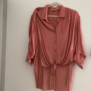 HALSTON BLOUSE SLINKY SMALL